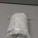 COOLWUFAN 48 Inches Faux Fur Christmas Tree Skirt for Xmas Tree Holiday Party Decoration White Plush Gold Sequin Snowflake (Gold)