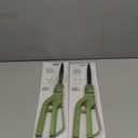 Martha Stewart MTS-RGS1 Rotatable Grass Lawn Shears with Adjustable Pivot Angular Head, Pack 2