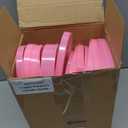 24 Pcs Valentine's Day Heart Shaped Gift Boxes with Clear Window Lid Large Plastic Decorative Storage Flower Heart Boxes for Gift Giving Present Wrapping Jewelry Display (Pink)