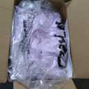 CozyLux Lavender Full Size Comforter Set, 3 Pieces Light Purple Solid Breathable Quilted Boho Bedding Sets, Luxury Fluffy Soft Bed Set with Down Alternative Comforter and 2 Pillowcases for All Season