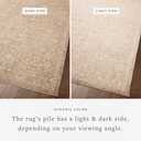 Loloi Chris Loves Julia Palma Bark/Natural 9'-6" x 13'-1" Area Rug