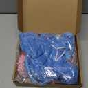 10 Pcs Blue Dog Costume Set for Adult Halloween Dog Costume Blue Ears Headbands Tails Family Dress up Party Cosplay