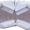 WEISUYUUS Lamp Shades Flexagon Lampshades Paper Texture Soft Lighting Decors Elegant Lighting Accessories Suitable for Bedroom 2pcs