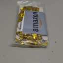 GOER 3.2 ft x 9.8 ft Metallic Tinsel Foil Fringe Curtains Party Photo Backdrop Party Streamers for Birthday,Graduation,New Year Eve Decorations Wedding Decor (1 Pack, Gold)