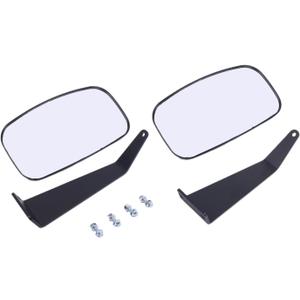 Tractor Side Towing Mirror Kit with Fixed Arm DM2455000 Compatible with John Deere 5000 & 6000 Left Right 5055E 5065E 5075E 5083E 5093E 5101E 5065M 5075M 5085M 6330 6430 6530 6020 6410