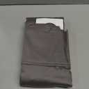 THREAD SPREAD 100% Cotton King Size Pillow Cases Set of 2 - Luxury 400 Thread Count Pillow Cases King Size (Dark Grey), Soft Cooling Breathable & Durable Sateen Weave Hotel Quality Cotton Pillowcases