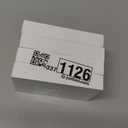 Floating Shelves (Set of 4), Gallery Style Display for Small Objects and More, White (White)