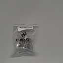 2 Yard Black Chains for Jewelry Making, 18K Gold Plated Stainless Steel Enamel Curb Chain Roll Bulk for DIY Jewelry Making