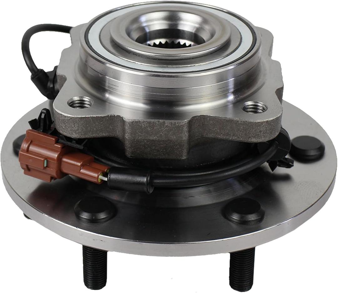 Autoround 541004 Rear Wheel Hub and Bearing Assembly for Nissan Pathfinder 2004/ Armada 2005-2012, Infiniti QX56 2004-2010, 6 Lugs w/ABS