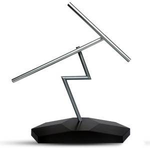 Honsol Perpetual Motion Desktop Ornaments,Swinging Sticks Kinetic Sculpture Desktop Art, Mute Metal Pendulum Ornament with Office Desk Toys