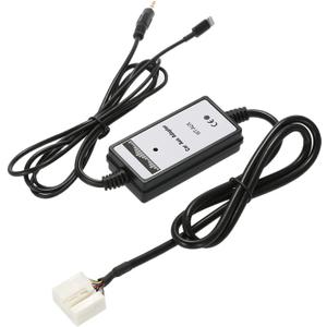 Acura 6Pin Car 5mm Aux-in Audio Adapter USB Interface Charging for 5 6 6s 6plus