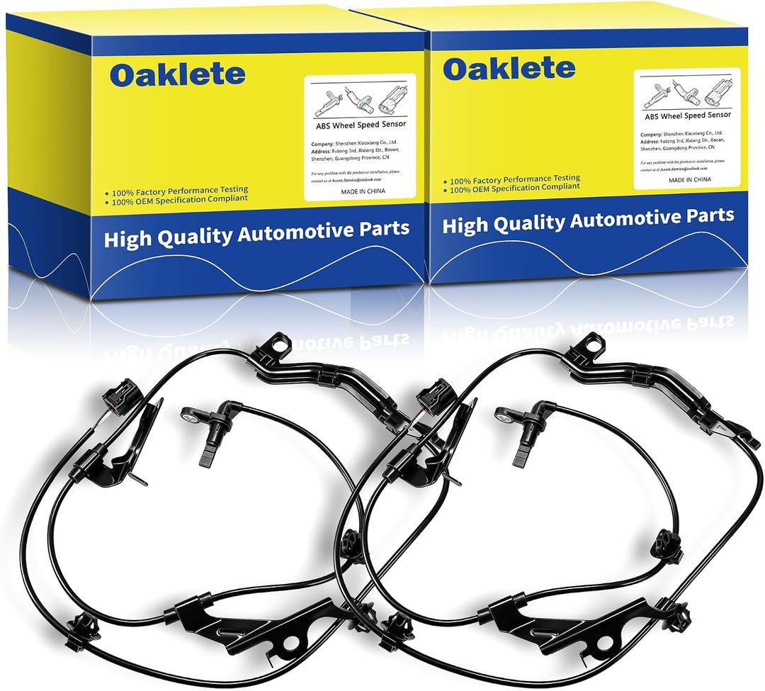 ABS Wheel Speed Sensor Front Left Right Fit for Toyota Corolla 2019-2022, 89543-12110, 89542-12110, ALS3117, ALS3340, 2PCS