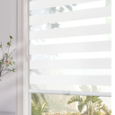 White Roller Shades 52x72in