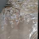 Flower Canvas Wall Art for Living Room Plum Blossom Canvas Wall Pictures for Bedroom Wall Decor Brown Pink White Elegant Floral Canvas Prints Artwork Home Decorations Framed Ready to Hang 29" x 58"