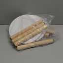 Wooden Step Stool for Kids, Children's Stool Matched Sensory Table, Children Sitting Stool with Assembled Four-Legged, Multi-Purpose Kids Chairs for Bathroom Kitchen Bedroom, Natural Anti-Slip, 2 Pack