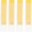 24 Pieces 2.8mm Carpenter Pencil Refill, Sturdy Lasting Pencil Leads Graphite Woodworking Pencil Refill Solid Deep Hole Mechanical Construction Pencil Replacements (Yellow)