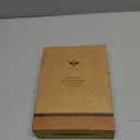 DEYBBY Handmade Beeswax Taper Candles, Dripless Wax Candles, Hand-Rolled Honeycomb Candles for Dinner Party, Set of 12 Flat TopCream White