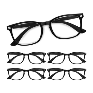 Reading Glasses for Women with Blue Light Filter
1.0, Eye Glasses, Blue Light Blocking, Cheaters (Light Black)