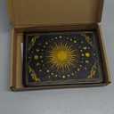 Foldable Book Lamp Decor Gifts, 7 Color LED Night Light Leather Cover USB Rechargeable, Unique Book Light Decoration for Bookshelf Home Desk, Book Lover Birthday Christmas Gifts Accessories Women Men