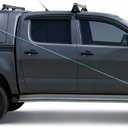 DAC Truck Bed Tent Pickup Truck Tent for Caps, Fits Ford Maverick. Jeep Gladiator, Ford Ranger, Nissan Frontier, Rivian R1T, Tesla Cybertruck Tailgate Width 58" Compatible with Camping Shells