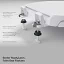 KOHLER French Curve Ready Latch Quiet-Close Elongated Toilet Seat
