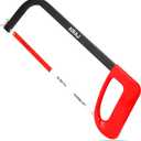 AIRAJ 12 In High-Tension Hacksaw with 24 TPI Bi-Metal Blade, Hand Saw Suitable for Metal, Wood, PVC