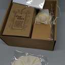 Birthday Gifts For Women, Teen Girl, Her, Happy Birthday Gift Box For Girl, Women, Sister, Daughter, Friends, Cute Daisy Aesthetic Glass Cups Gift Set 7pcs (White)