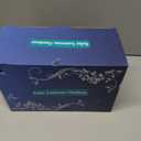 2 Pack Butterfly Swarm Solar Lanterns Outdoor Waterproof Birthdays Gifts for Women Mom Grandma Metal Hanging Hollow Out Garden Decorative Solar LED Light for Yard, Patio, Lawn, Porch, Backyard