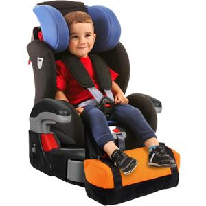 Aurya Car Seat Foot Rest for Kids, Leg Rest for Kids Car Seat, Car Foot Rest with Adjustable Straps, Car Seat Accessories for Toddlers' Booster Seat, 6×6×15.5 inches