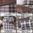 Madison Park Parkston Plaid King/ Cal King Comforter Set, 3 Piece Brown