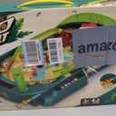 Dino Pinball Machine Tabletop Arcade Game with Obstacles, Pull-Rod Launcher, Flippers, Dinosaur Targets & Scoring Zones, 1-2 Player Mini Pinball for Kids Ages 3+