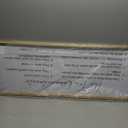 YWMZYKJGS The 10 Commandments Bible Verse Wall Art Decor 40"×15" Christian Ten commandments God Jesus Prayer Religious Saying Sign Rustic Inspirational Catholic Scripture Wood Framed Hanging (Wood)