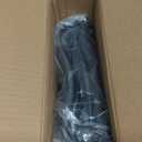 ECOTRIC Driver Seat Bottom Cover Artificial Leather 2-Tone Gray Compatible with 2005-2007 Jeep Grand Cherokee Limited 2WD 4X4 Driver Side