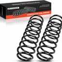 A-Premium 2Pcs Front Suspension Coil Spring Set Compatible with Jeep Wrangler 2007-2017, Driver and Passenger Side, Replace# 52126312AC