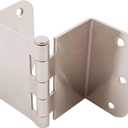 Generic 3.5 inch Swing Clear Offset Door Hinge, 3-Pack (58 inch Radius, Brushed Nickel), T2895