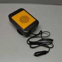 Portable Car Heater, 12V 200W Car Interior Fast Heated Defroster with 360 Rotatable Base, Plugs into Cigarette Lighter, Universal for Most Cars