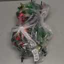 21.7" Christmas Table Centerpiece Christmas Candle Holders with 3 Iron Trays Red Berries Snowy Pine Cones Greenery Pine Christmas Garlands Decorations for Centerpiece Table Mantel Holiday Home Decor