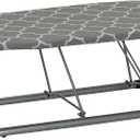 Household Essentials Tabletop Ironing Board with Iron Rest and Door Hanger | Compact Folding Ironing Station for Dorm Rooms, Apartments, and Small Spaces | 36.5"x12"