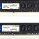 Timetec 16GB KIT(2x8GB) DDR3L / DDR3 1600MHz (DDR3L-1600) PC3L-12800 / PC3-12800 Non-ECC Unbuffered 1.35V/1.5V CL11 2Rx8 Dual Rank 240 Pin UDIMM Desktop PC Computer Memory RAM(SDRAM) Module Upgrade