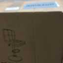 BestOffice Bar Stools Set of 2, Adjustable PU Leather Swivel Barstools, Modern Counter Stools with Back and Footrest, Counter Height Barstools for Bar, Kitchen and Dining Room (Black)