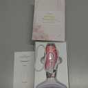 Dopsikn 7 Color Galvanic Machines  Red Light Therapy for Face and Neck, Face Massager Tool for Wrinkles, Double Chin, Vibrating Facial Massager with Thermals, Pink