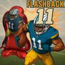 4 x Football Party Balloon Set  Includes Goal Post & 2 Football Player Balloons, Perfect for Birthday, Tailgate & Game Day Celebrations