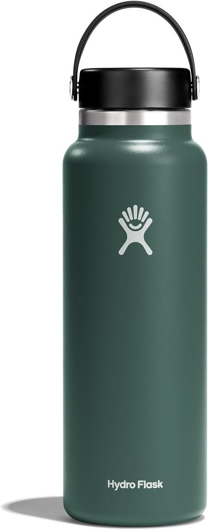 Hydro Flask, Wide Mouth Flex Cap Fir Bottle 40Oz (1 Ounces)