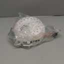 Potaroma Cat Toys 3in1 Automatic Interactive Kitten Toy, Fluttering Butterfly, Moving Feather, Track Balls, Dual Power Supplies, USB Powered, Indoor Exercise Kicker (Bright White)