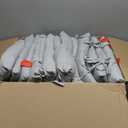 Geetery 12 Pcs Floor Pillows Bulk Seating Cushions for Floor Chair 15.7'' Large Meditation Cushion for Yoga Living Room Tatami Bedroom Balcony Office (Grey, Square)