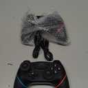 VidPPluing 2 Pack Switch Controllers, Wireless Switch Pro Controller for Switch 2/Switch/Lite/OLED, Game Controller with Motion Sensor/Vibration/Turbo/Wakeup/Charging Cable (Black)