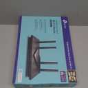 TP-Link AX1800 WiFi 6 Router V4 (Archer AX21)  Dual Band Wireless Internet, Gigabit, Easy Mesh, Works with Alexa - A Certified for Humans Device, Free Expert Support