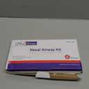 LINE2design Nasal Airway Kit-6 Medical Nasopharyngeal Management Trauma Airways - First Aid Emergency Rescue Latex Free Respiration Tubes with Lubricating Jelly Packets - Pack of 6