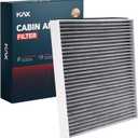 KAX Cabin Air Filter, CF10735 Replacement for SantaFe2019-2020, Telluride2020-2023, Genesis2009-2016, Stinger G70/80 GV70/80/90 Equus, w/Activated Carbon Passenger Compartment Air Filter