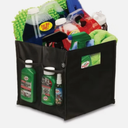 NEW -Turtle Wax Single Square Cargo Bin w/ Built in Tissue Holder & Pockets